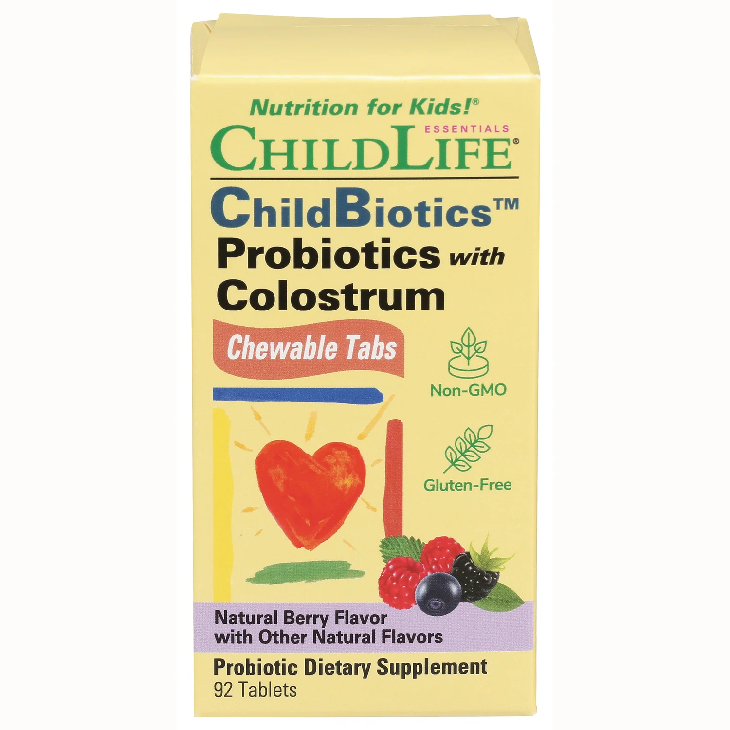 ChildBiotics Probiotics with Colostrum - Berry
