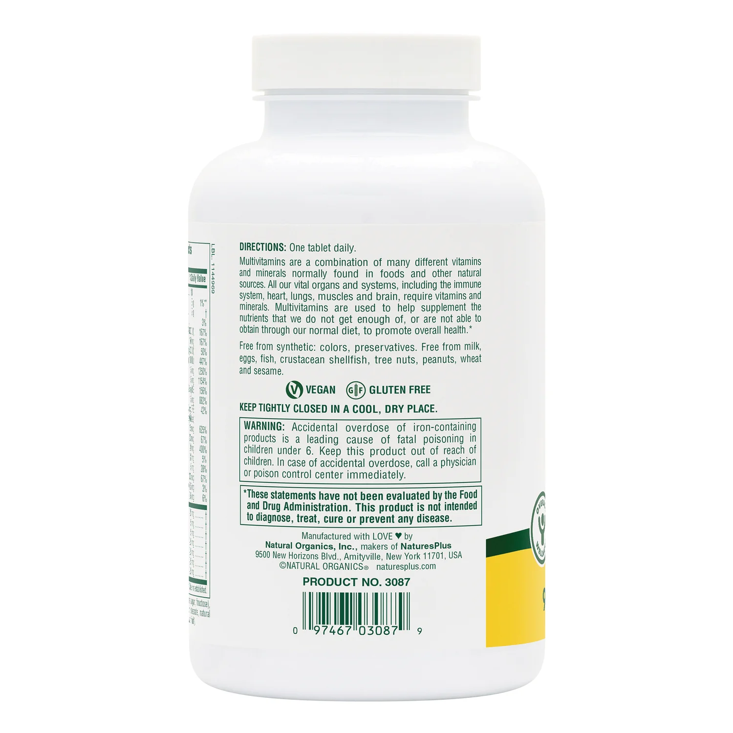 Adult's Chewable Multi-Vitamin and Mineral - Pineapple - Image 3