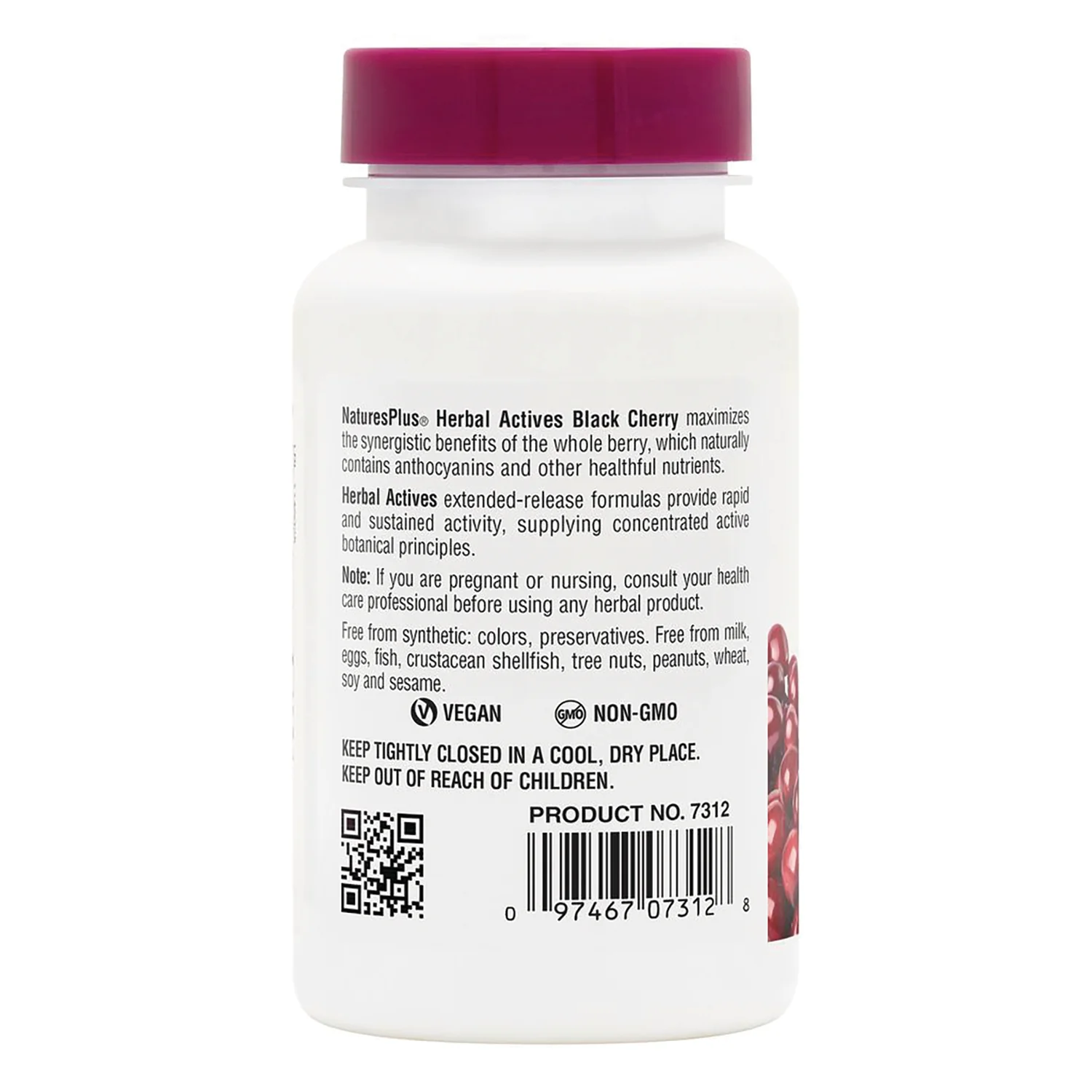 Herbal Actives Black Cherry Extended Release - Image 3