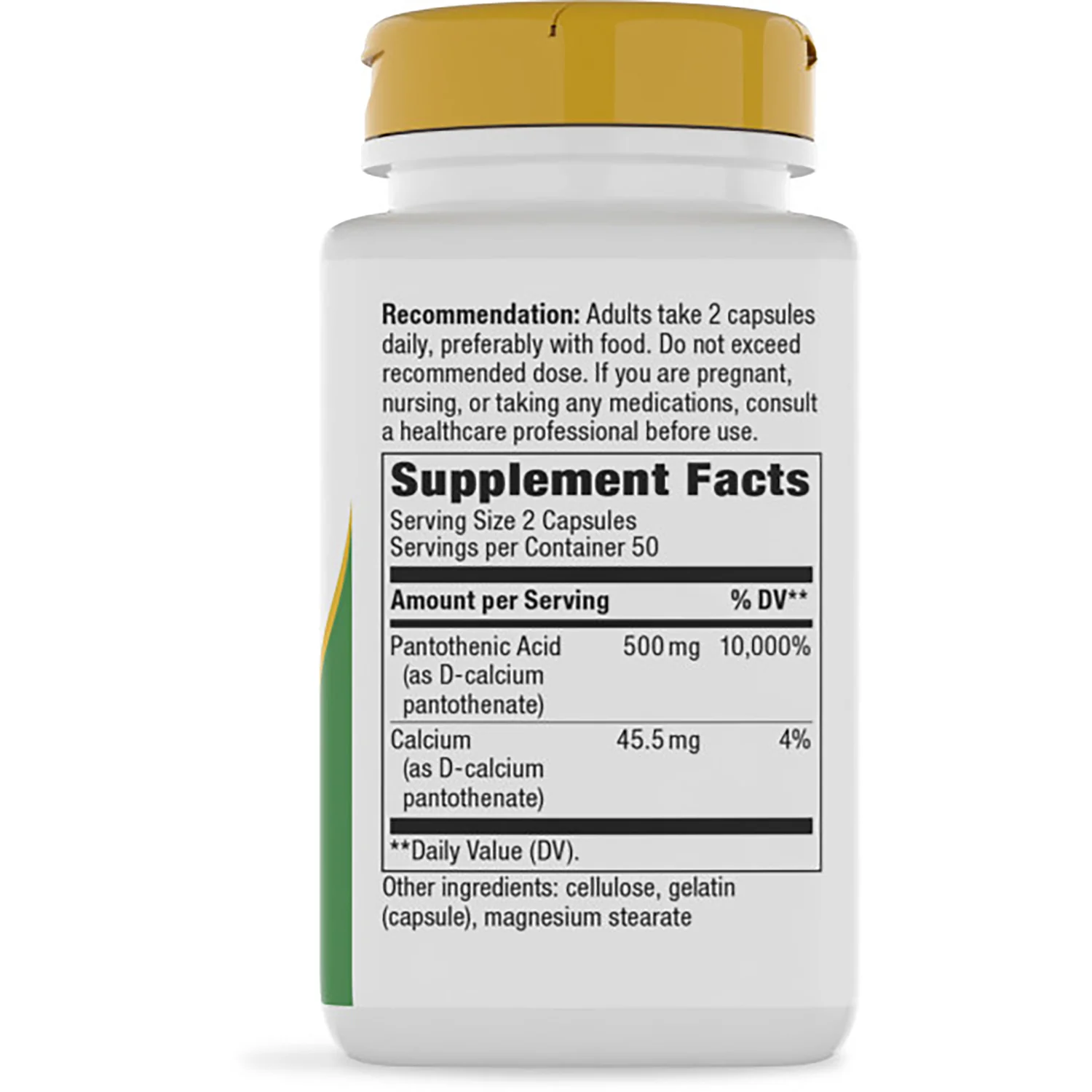 Pantothenic Acid Vitamin B5 - Image 2