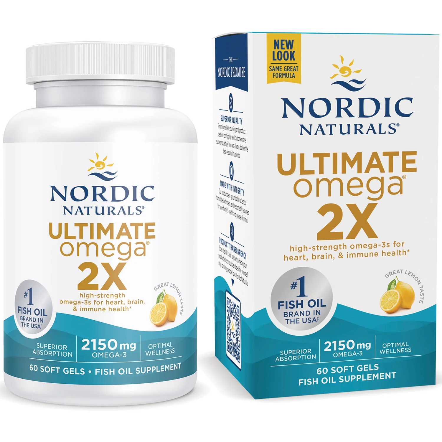 Ultimate Omega 2X - Lemon
