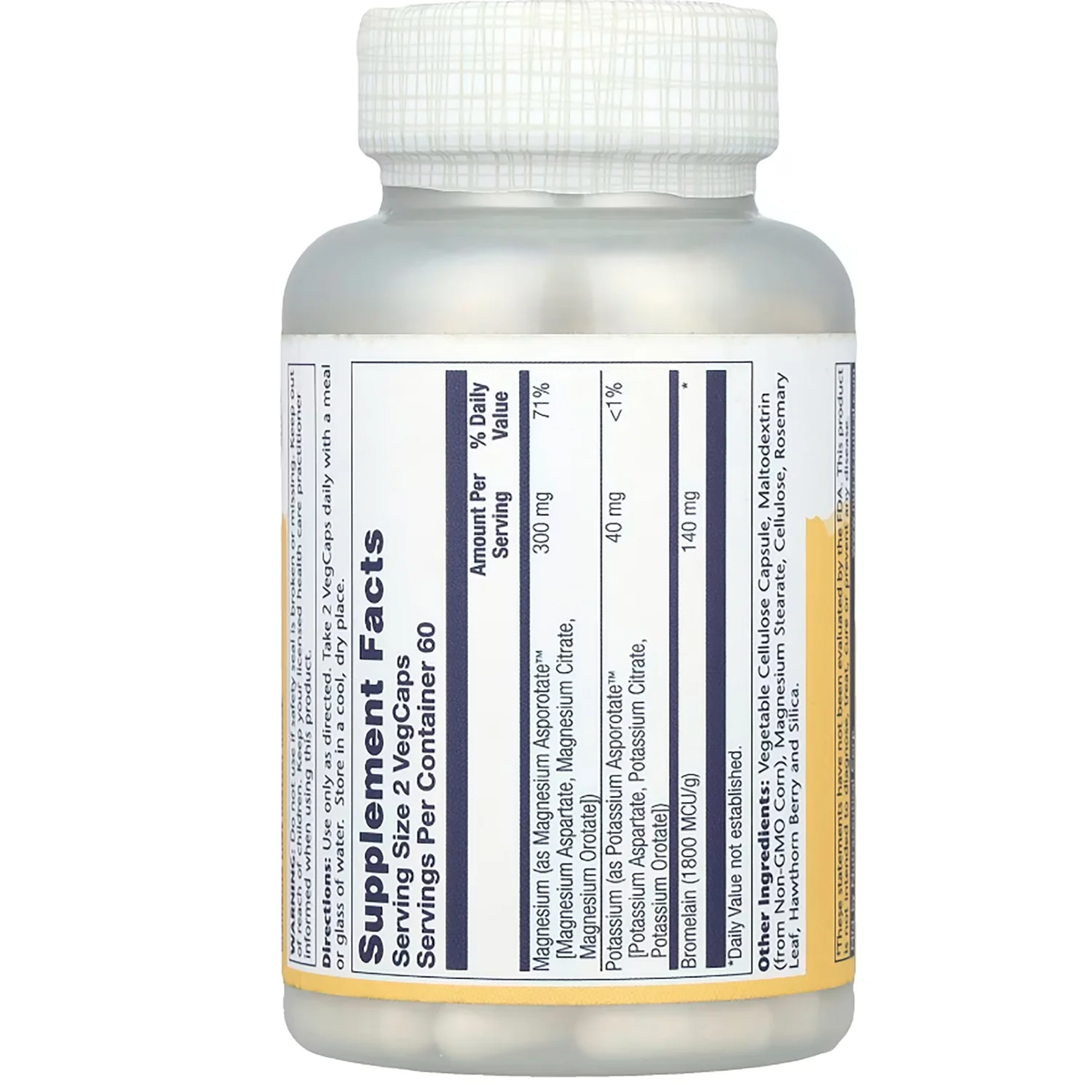 Magnesium Potassium Asporotates with Bromelain - Image 2